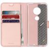 Accezz Wallet Softcase Bookcase Moto G7 / G7 Plus - Rosé Goud / Roségold