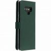 Echt Lederen Booktype Samsung Galaxy Note 9 - Groen / Green