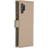 Wallet Softcase Booktype Samsung Galaxy Note 10 Plus - Goud - Goud / Gold