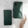 Selencia Echt Lederen Bookcase Huawei P30 Pro - Groen / Grün  / Green