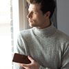 Selencia Echt Lederen Bookcase Huawei P Smart