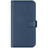 Selencia Echt Lederen Bookcase Huawei P Smart - Blauw / Blau / Blue