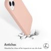Accezz Liquid Silicone Backcover met MagSafe iPhone 13