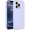Accezz Liquid Silicone Backcover iPhone 13 Pro - Paars / Violett  / Purple