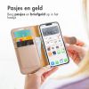 Accezz Wallet Softcase Bookcase iPhone 13 Mini - Goud / Gold
