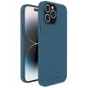 Accezz Leather Backcover met MagSafe iPhone 14 Pro Max - Donkerblauw / Dunkelblau  / Dark blue