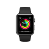 Refurbished Apple Watch Series 3 | 42mm | Aluminum Case Space Gray | Black Sport Band | GPS | WiFi