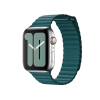 Apple Watch 42/44 mm Leather Loop Watch Band Green