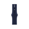 Refurbished Apple Watch Series 6 | 40mm | Stainless Steel Case Gold | Deep Navy Sport Band | GPS | WiFi + 4G