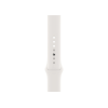 Refurbished Apple Watch Series 6 | 44mm | Stainless Steel Case Graphite | White Sport Band | GPS | WiFi + 4G