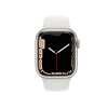 Refurbished Apple Watch Series 7 | 41mm | Aluminum Case Starlight White | White Sport Band | GPS | WiFi + 4G