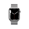 Refurbished Apple Watch Series 7 | 41mm | Stainless Steel Case Silver | Silver Milanese Strap | GPS | WiFi + 4G