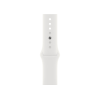 Refurbished Apple Watch Series 7 | 45mm | Aluminum Case Starlight White | White Sport Band | GPS | WiFi + 4G