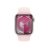 Refurbished Apple Watch Series 9 | 41mm | Aluminium Case Pink | Pink Sport Band M/L | GPS | WiFi