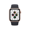 Refurbished Apple Watch Series SE | 40mm | Aluminum Case Rose Gold | Black Sport Band | GPS | WiFi + 4G