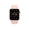 Refurbished Apple Watch Series 5 | 40mm | Aluminum Case Gold | Pink Sport Band | GPS | WiFi + 4G