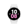 Refurbished Galaxy Watch5 | 44mm | Aluminum Case Silver | White Sport Band | GPS | WiFi