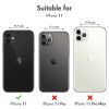 Selencia Echt Lederen Bookcase iPhone 11 - Zwart / Schwarz / Black