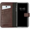 Selencia Echt Lederen Bookcase iPhone 11 - Bruin / Braun  / Brown
