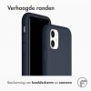 Accezz Liquid Silicone Backcover iPhone 11 - Blauw / Blau / Blue