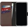 Selencia Echt Lederen Bookcase iPhone 11 Pro - Bruin / Braun  / Brown