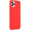 Accezz Liquid Silicone Backcover iPhone 11 Pro Max - Rood / Rot / Red