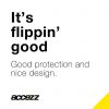 Accezz Flipcase iPhone 12 (Pro) - Zwart / Schwarz / Black