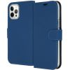 Accezz Wallet Softcase Bookcase iPhone 12 Pro Max - Blauw / Blau / Blue