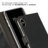 Genuine Leather Booktype iPhone Xs - Black