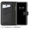 Genuine Leather Booktype iPhone Xs - Black