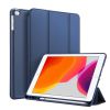 Accezz Smart Silicone Bookcase iPad 9 (2021) 10.2 inch / iPad 8 (2020) 10.2 inch / iPad 7 (2019) 10.2 inch - Blauw / Blau / Blue