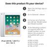 Accezz Premium Glass Screenprotector iPad 5 (2017) 9.7 inch / iPad 6 (2018) 9.7 inch / iPad Air 1 (2013) / iPad Air 2 (2014)
