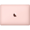  MacBook 12 inch | Core m3 1.2 GHz | 256 GB SSD | 8GB RAM | Rose gold (2017) | Qwerty