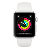 Refurbished Apple Watch Series 3 | 42mm | Aluminum Case Silver | White Sport Band | GPS | WiFi